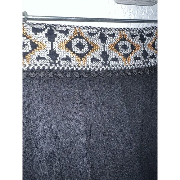 Free People Shorts Embroidered Waist Boho Crochet Accent XS Flowy Comfortable 1B - Picture 5 of 8